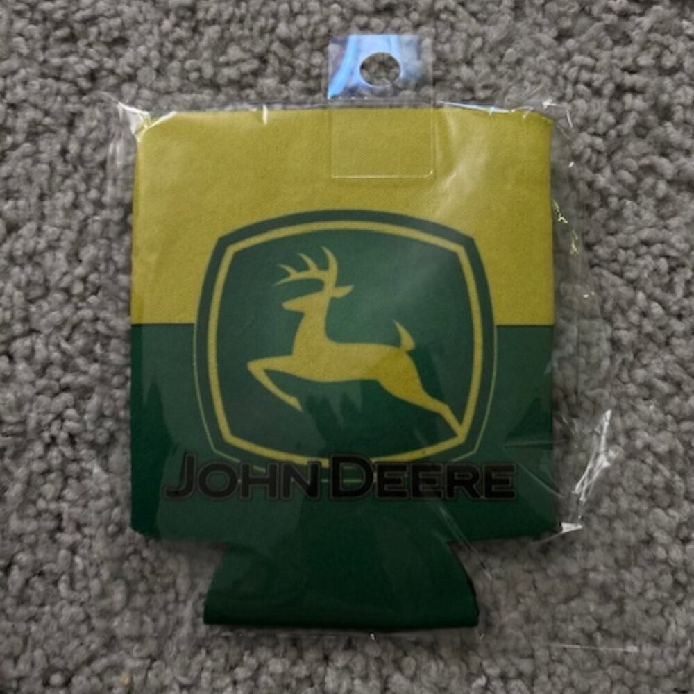 John Deere Can Koozie - NWT (1 for $6 or 2/$10)